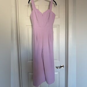 Harlyn Lavender Strapless Jumpsuit size M
